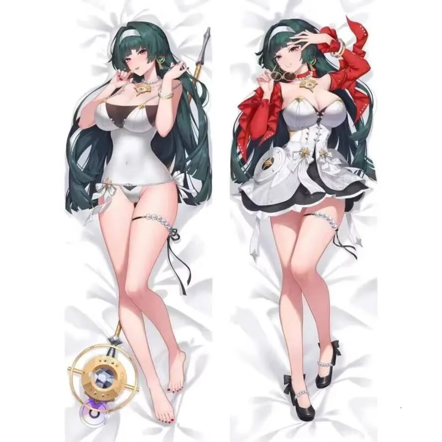 

Zenless Dakimakura Zone Zero Astra Yao Tsukishiro Yanagi Anime Double Sided Print Life-Size Body Pillow Case Cover Sofa Cove