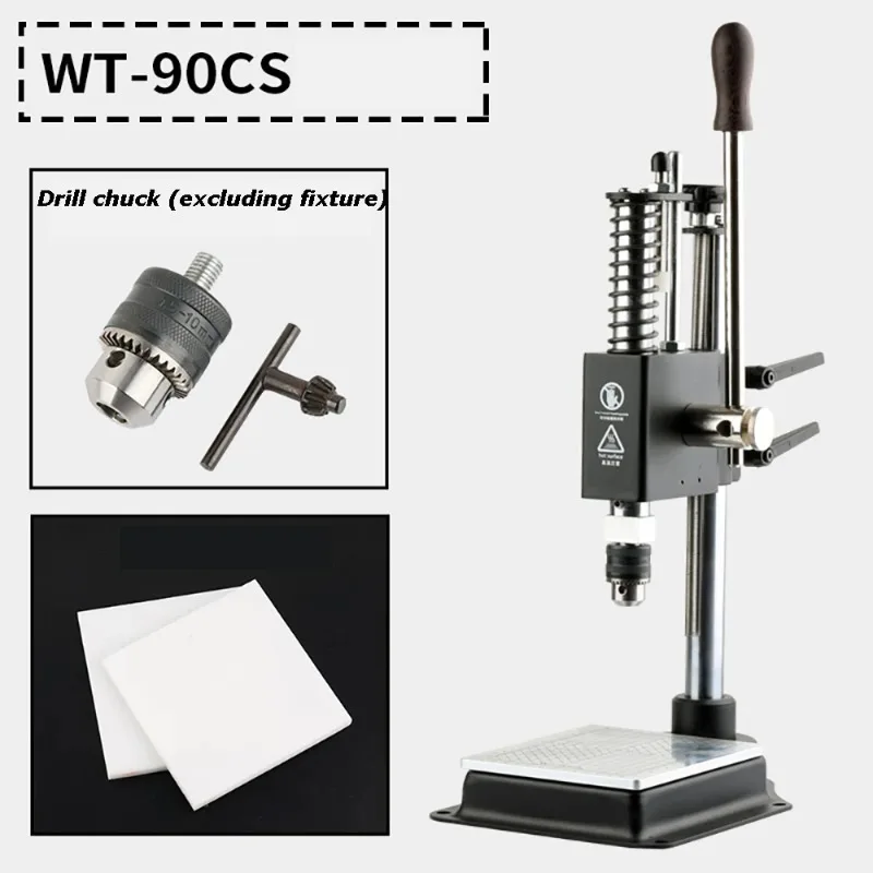 Manual Leather Press Machine – Heavy-Duty Stamping, Embossing, Punching & Die-Cutting Press with Adjustable Throat 250KG Force