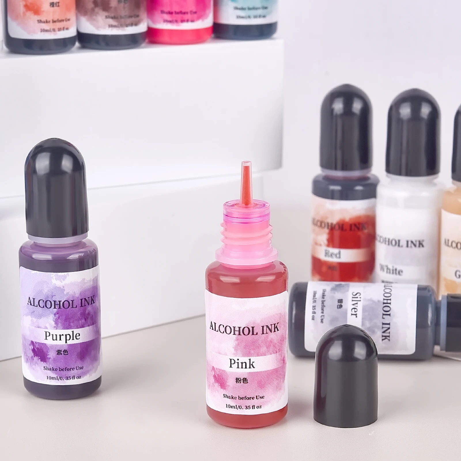 Resin Dye Alcohol - 10Ml Essence Resin Alcohol Liquid Dyes