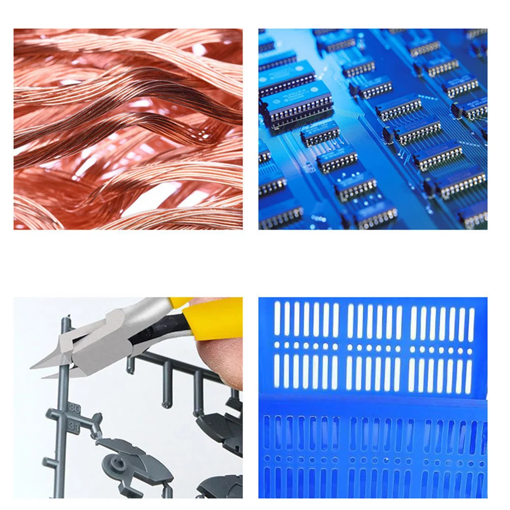 

Diagonal Plier Cable Cutter Long Soft Tools Jaw Sturdy Tool Steel 130*80 Mm Practical Trimming Plastic Products