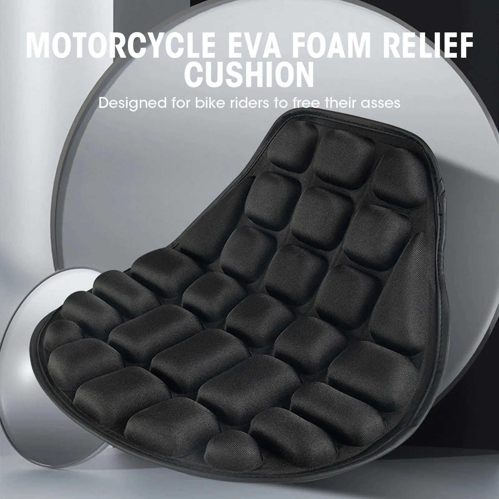 

Motorcycle Seat Cover 3D Comfort Air Seat Cushion Cover Universal Motorbike Air Pad Cover Shock Absorption Decompression Saddles