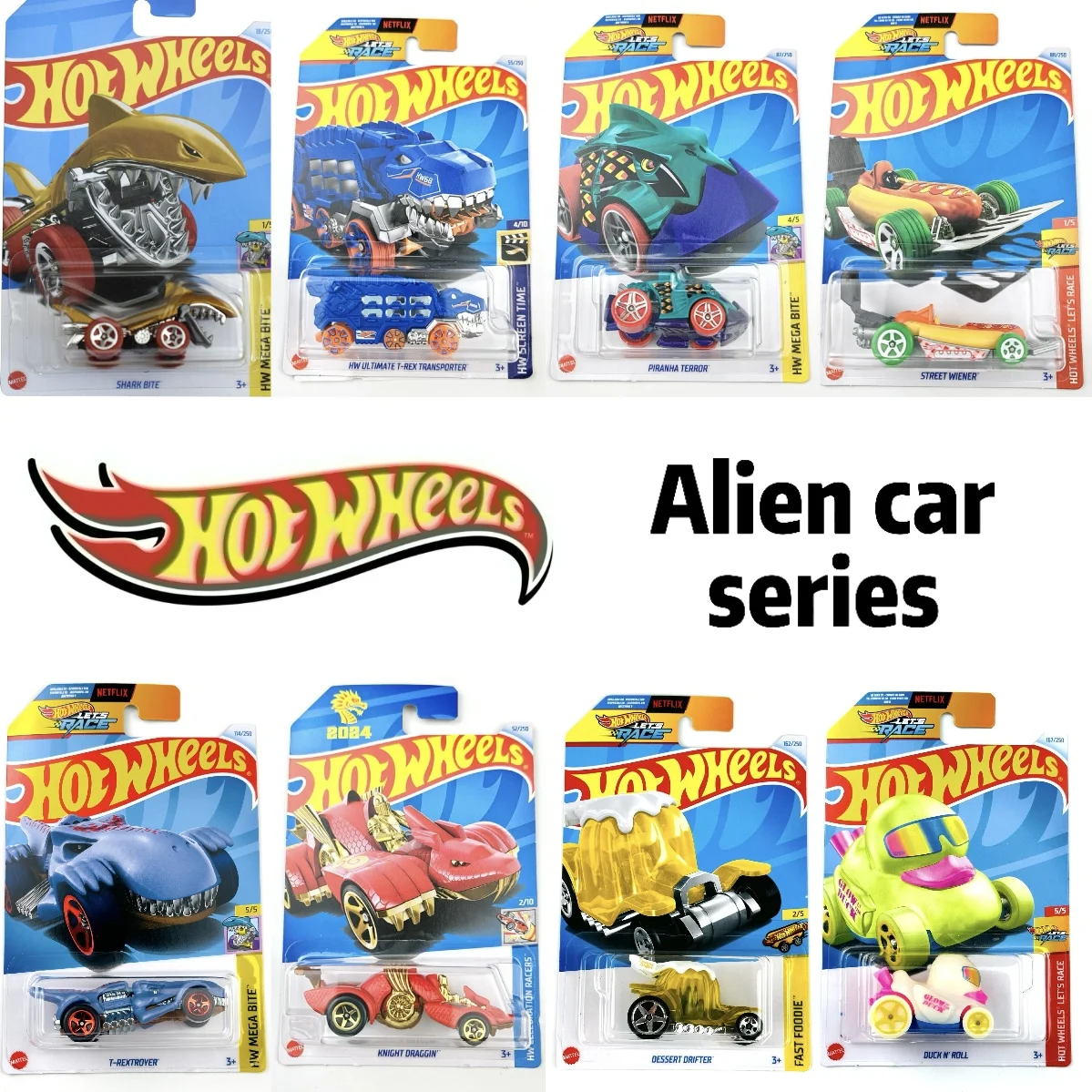 Hot Wheels Car 1/64 Alien special series alloy collection car model toy model gift