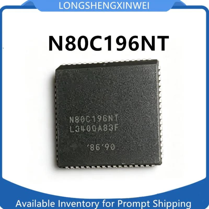 1PCS New N80C196NT PLCC68 Microcontroller Integrated Circuit Chip Original in Stock