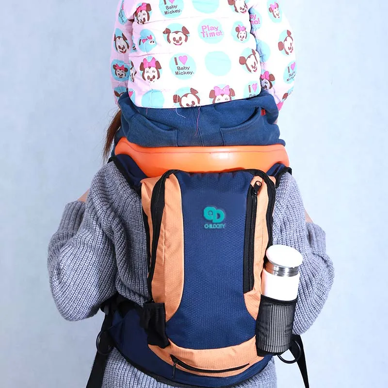 Outdoor Travel Supplies Riding Shoulder Seat, Dad Baby Hiking Carrying Backpack, Baby Shoulder Carrier Child Seat on Shoulders