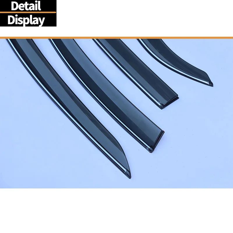 For Yaris Rain Eyebrows Toyota Yaris XP210 2020-on Window Visor view 2