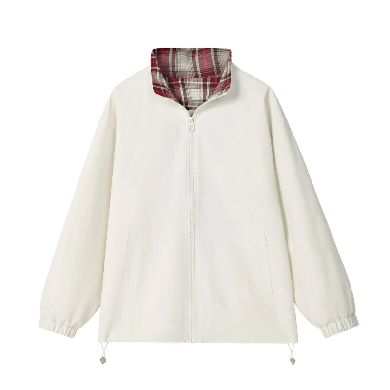 

Womens Jackets 2025 Spring Sports Windbreaker Women Basic Jackets Coats Zipper Fashion Lightweight Jackets Famale Outerwears