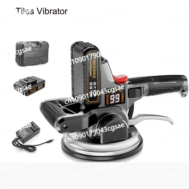 Digital Display Tiling Tiles Machine Tiles Vibrator Aluminum/ Rubber Bottom Tiles Suction Cup Floor Leveling Tool