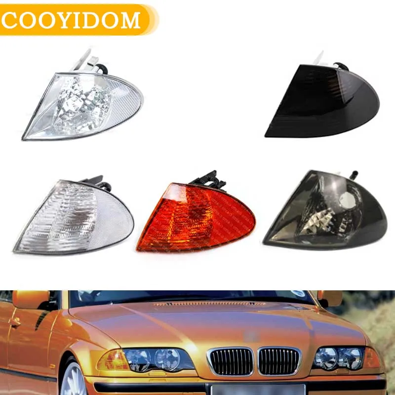 

For BMW 3 Series E46 Sedan 1999 2000 2001 Auto Corner Lamp Turn Signal Light 63136902765 63136902766 Without Bulb