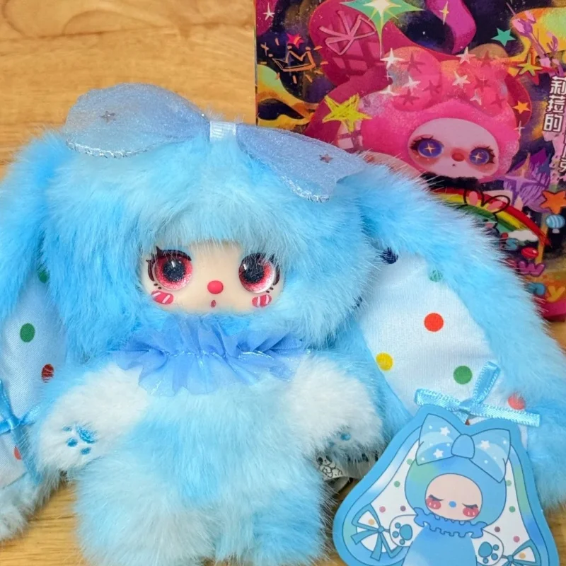 

Babythree Liila Rainbow Candy Bunny Series Blind Box Cute Doll Exquisite Keychain Decoration Mystery Box Surprise Fun Toys