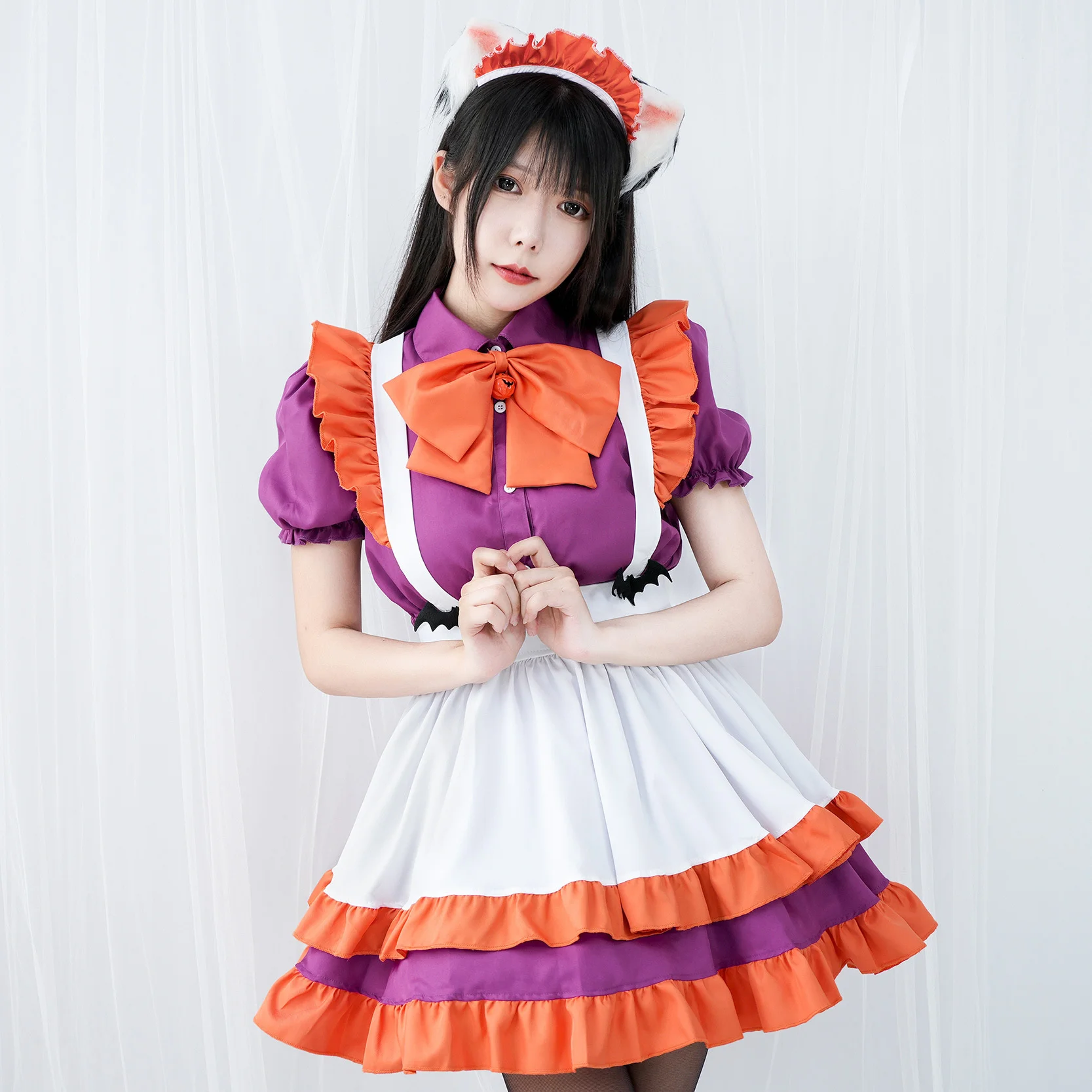 New Halloween Costumes Sexy Cosplay Laurie Uniform Maid Dress Girl Private Room Clothes Lolita Maid Coffee Dress