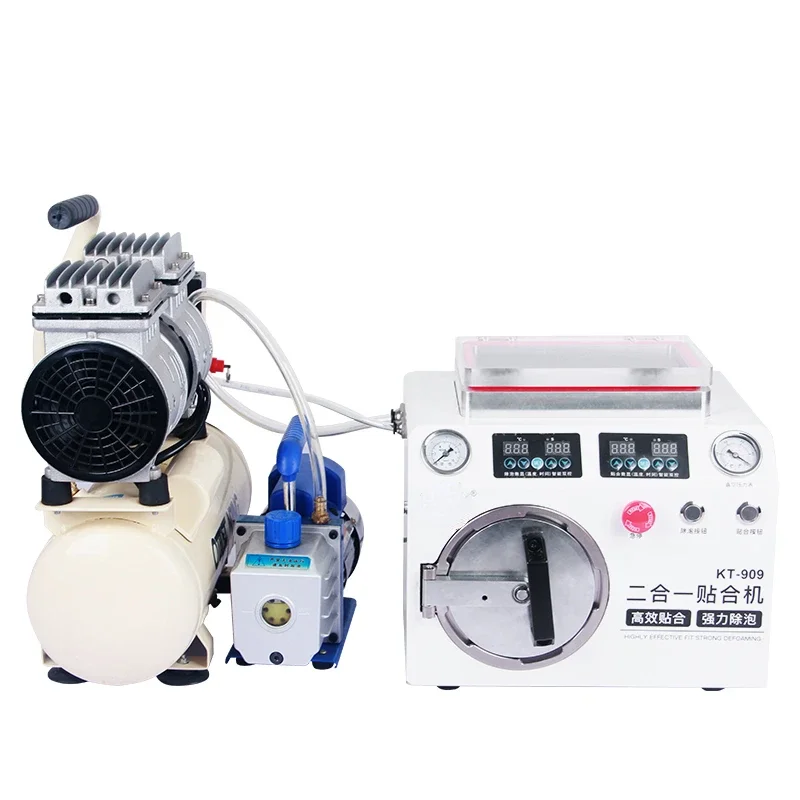 Vacuum Lamination Machine ,Air compressor ,vacuum pump OCA Autoclave Bubble Remove Machine For Phone LCD Screen Repair Refurbish