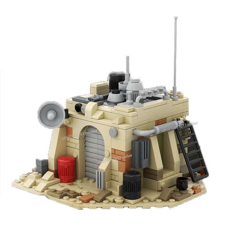 NEW Famous star Movie scene MOC modular Tatooine Mos Eiseley model DIY creative ideas Children Toy Birthday Gift building blocks