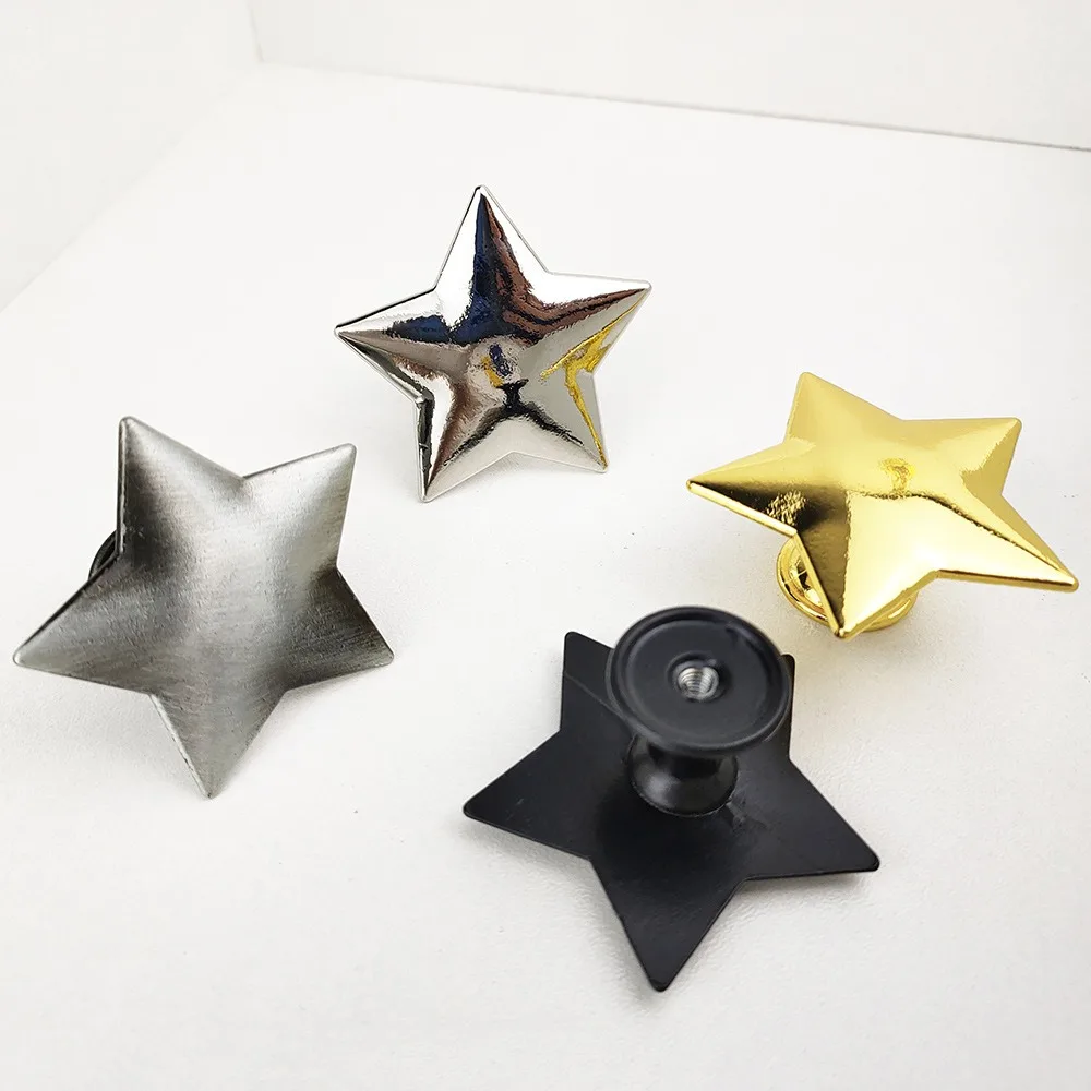 Five-Star Pull – Single Hole Star Handle for Drawers & Cabinets (Personalized Home Decor)