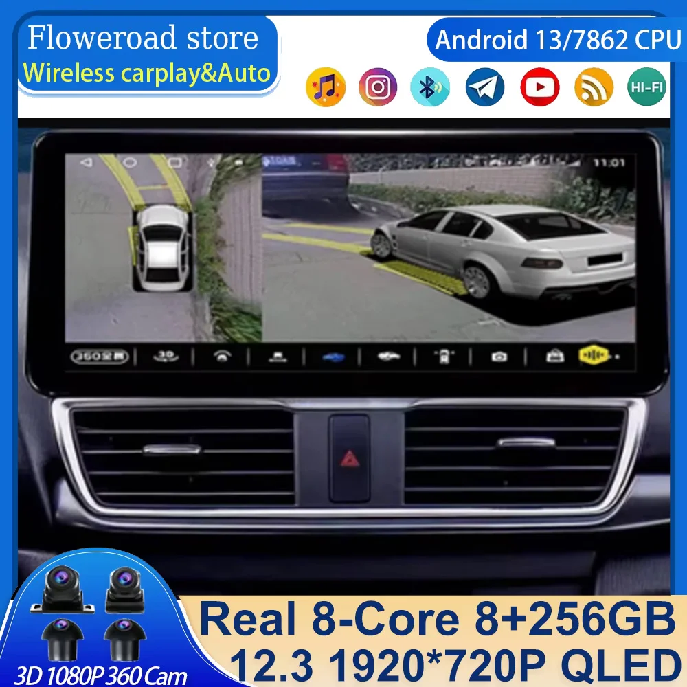 

Ar радио Android 13 для Mazda 3 Axela 2014 - 2019 12,3 дюймов мультимедийный DVD-плеер GPS-навигация видео стерео аудио головное устройство