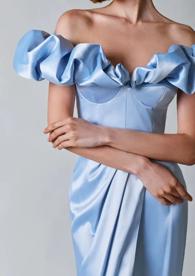 

Новое модное пикантное однотонное облегающее платье на одно плечо без бретелек с оборками по краям для женщин, 2 цвета
