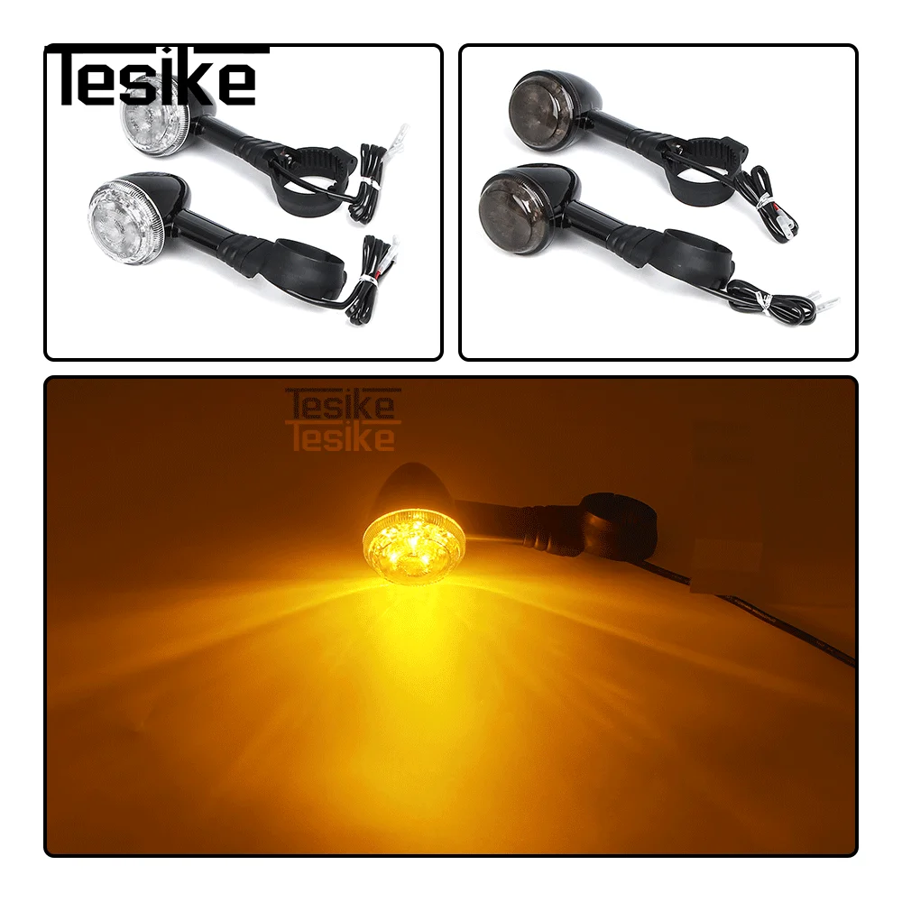 

High Quality Motorcycle Turn Signal Lights For Triumph Bonneville Bobber 2023 2022 Blinker Cornering Lamp Retrofit Accessories