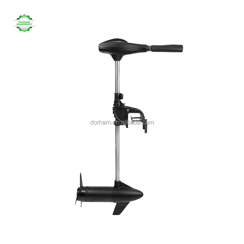 

Dorham Yacht Accessories Wholesale 86Lbs DC 24V Trolling Electric Motor 552W Outboard Engine White Boat Motor For Salt Water