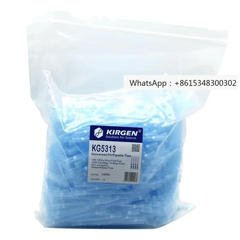 

Фильтрующая насадка KIRGEN 1000 мкл с синей головкой KG5313