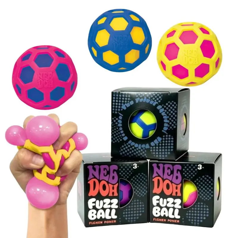 

Игрушка-антистресс Schylling Needoh Atomic Stress Relief Ball, сюрприз-бокс, подарок для взрослых на вечеринку, игрушка для снятия стресса и фиджет-игрушка