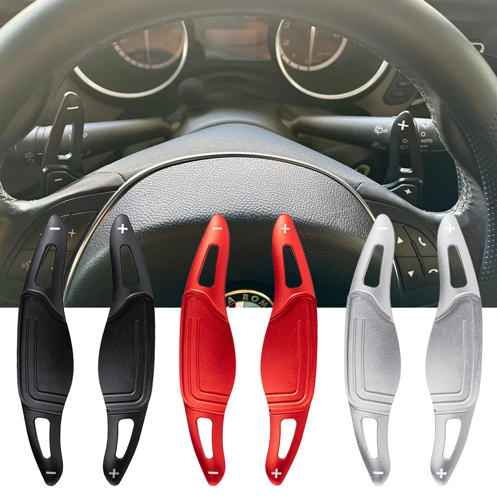 Nakładki na manetki zmiany biegów DSG do Alfa Romeo Giulietta 2011-2020, Alfa MiTo 2010-2019, akcesoria…