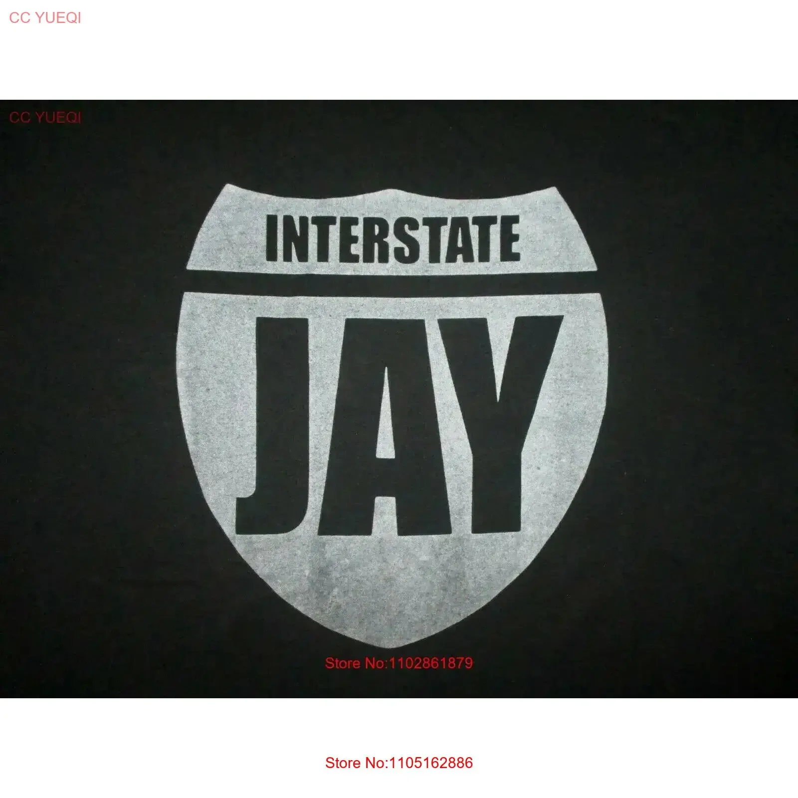INTERSTATE JAY CONCERT T SHIRT Toledo Ohio Underground Rapper Hip Hop Sign LARGE vintage Washed Unisex Breathable Versatile