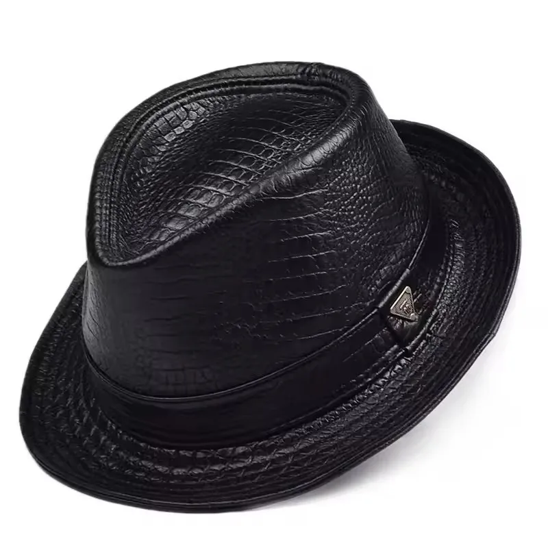 chapeau-fedora-jazz-en-cuir-veritable-pour-homme-2026-–-bord-court-noir-marron-–-style-gentleman-en-peau-de-vache-–-chapeau-de-spectacle-pour-homme
