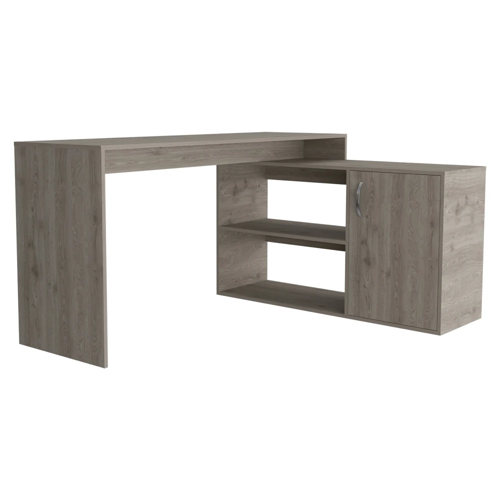 

L-Shaped Desk Desti, Office, Light Gray