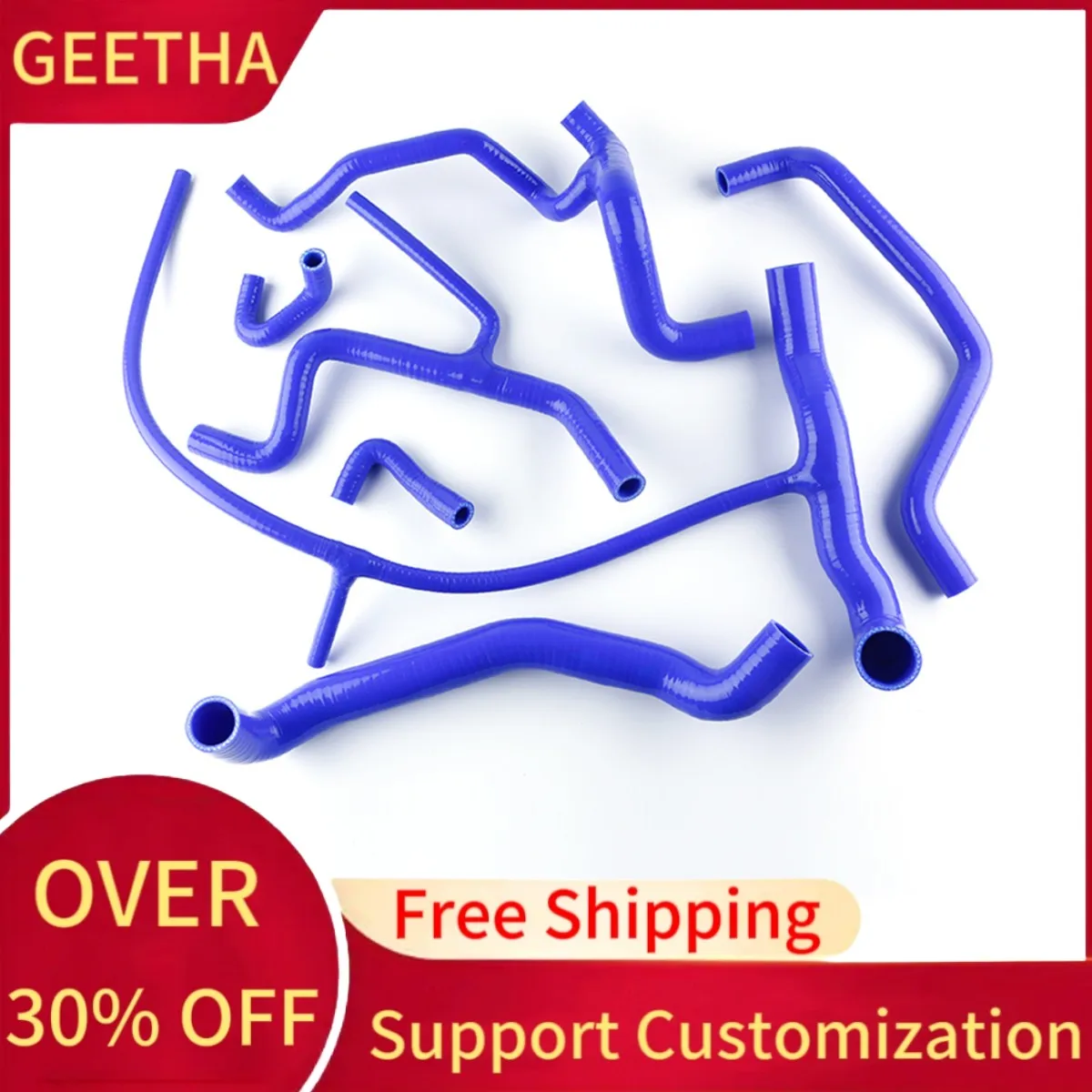 

Fit For VW Volkswagen Golf MK3 VR6 2.8 2.9 Silicone Radiator Coolant Hose 1994-1998 1995 1996 1997