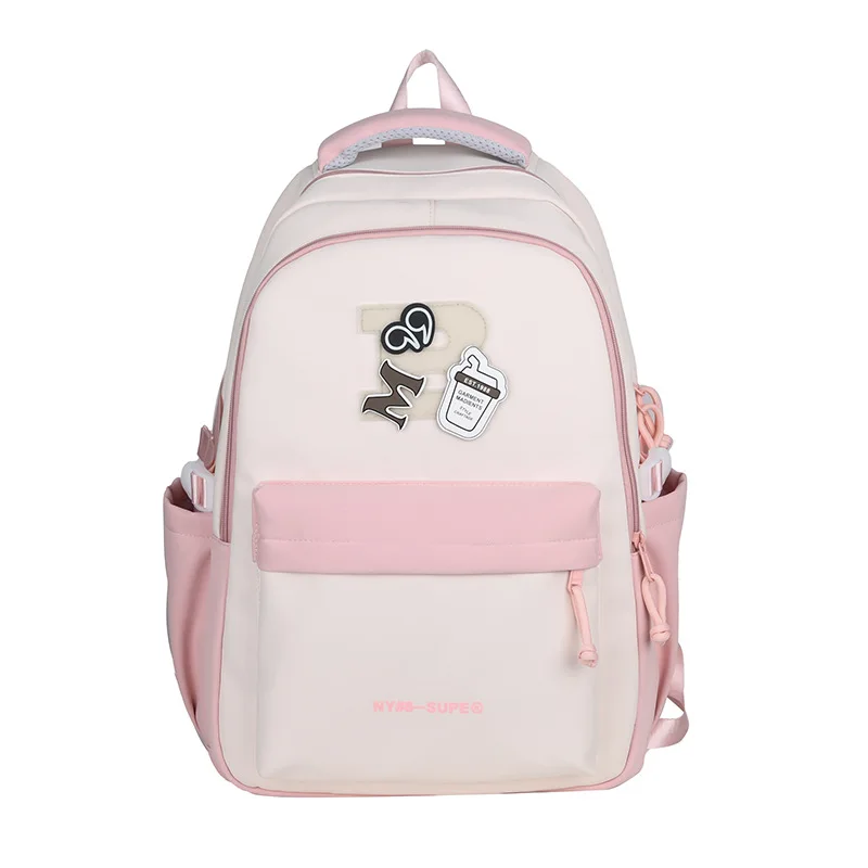 Middle School Bags for Girls Teenagers Primary Student Backpack Nylon Campus Cute Bagpack