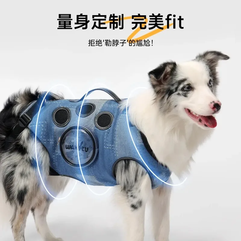 

Pet Go Out Double Shoulder Strap Portable Dog Backpack Small Medium Large Dog Back Dog Artifact