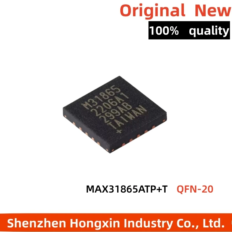 1 piece MAX31865ATP+T 31865ATP QFN-20-EP RTD digital converter chip
