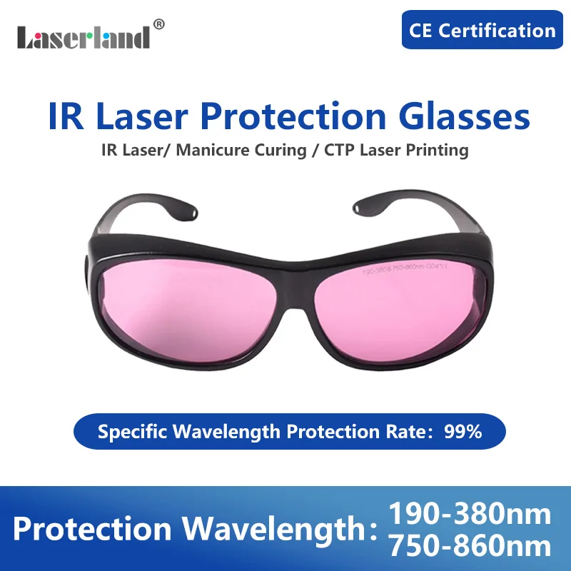 

755nm 780nm 808nm IR Infrared Safety Laser Hair Removal Fatigue Monitoring Protection Glasses