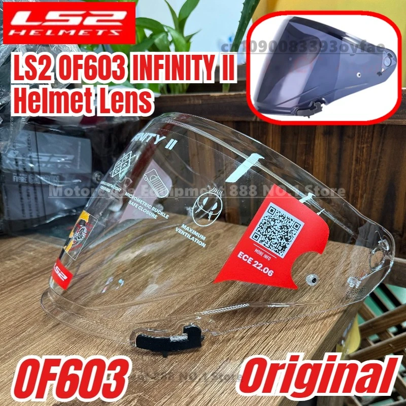 

Оригинальные линзы для шлема LS2 OF603 INFINITY II, прозрачные линзы, черные козырьки, противотуманная наклейка, аксессуары для шлема