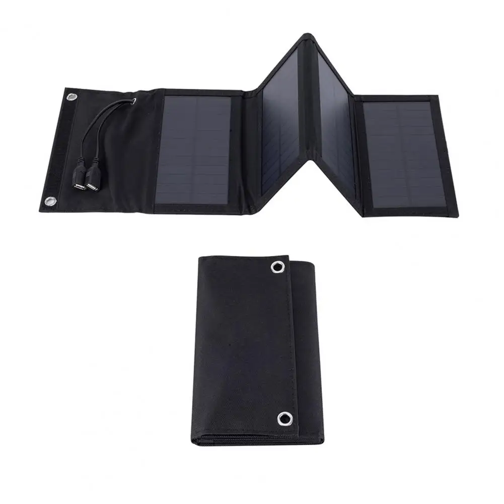 

Lightweight Solar Panel Portable 7w Foldable Solar Panel Charger with High-power Output for Phones Fans Overcharge/short-circuit