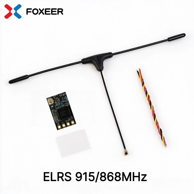 Foxeer ExpressLRS 900 RX 915/868MHz ELRS Receiver CRSF 25~200Hz 1g Lightweight for FPV Long Range Tinywhoop Mobula7 Mobula6