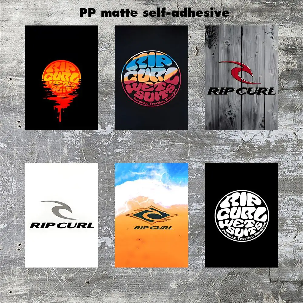 Sport Brand R-Rip-curlES Poster Frameless poster pp Matte adhesive paper for Living room hallway bedroom