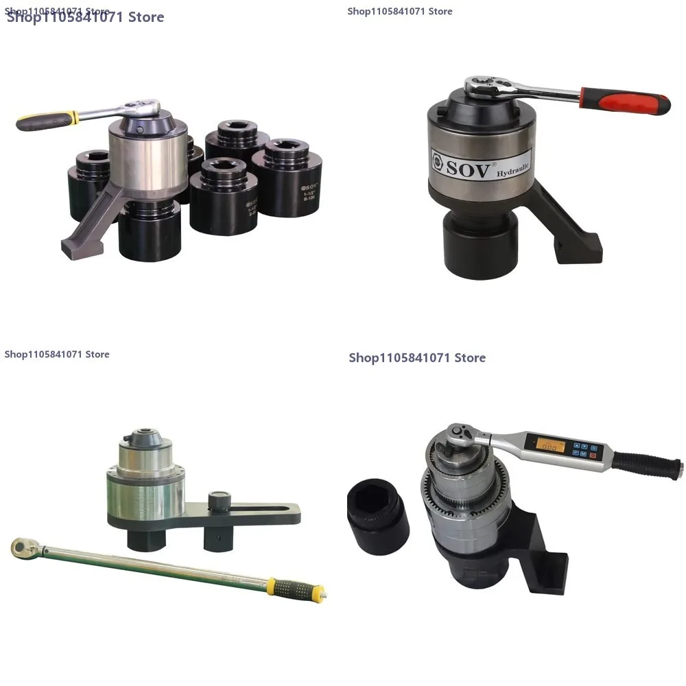 Heavy Duty Manual Torque Multiplier Wrench 2000Nm Hand Tool for Lug Nut Tire Repair Industrial Auto Maintenance