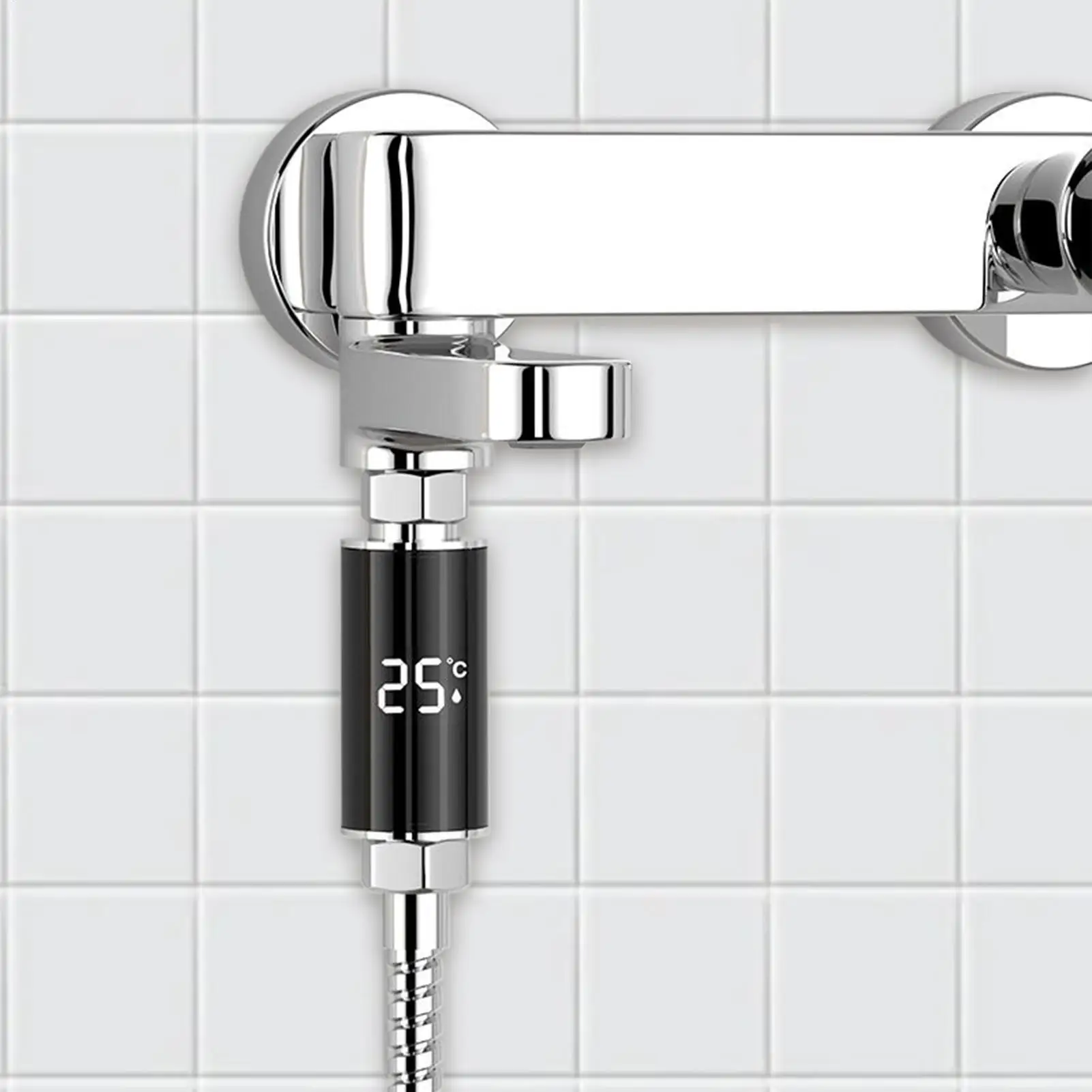 

Дисплей температуры душа, водонепроницаемые термометры для душа, безопасный портативный цифровой индикатор для маленьких детей, домашняя ванная комната