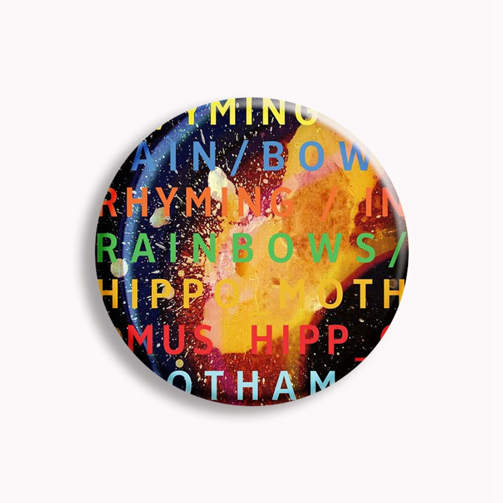 Radioheads Thom Yorke Funny Meme Button Pin Brooch Punk Band Badge Bag Coat Decor Accessories Music Lover Collect Friends Gifts