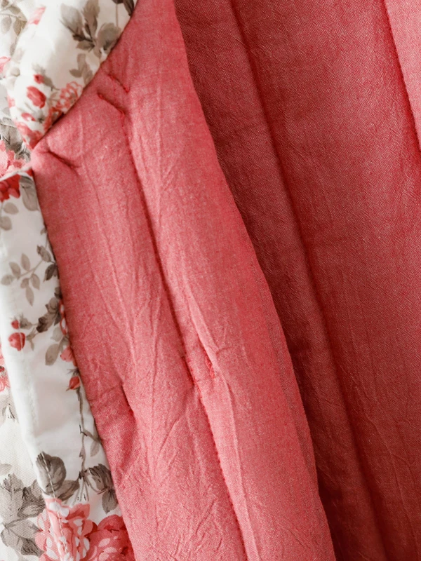 Frauen Thiened Warm Lose Große Größe Baumwolle Jaet Herbst Winter Neue Sle Retro Druck Lange Sve Stehkragen Einzigen taste