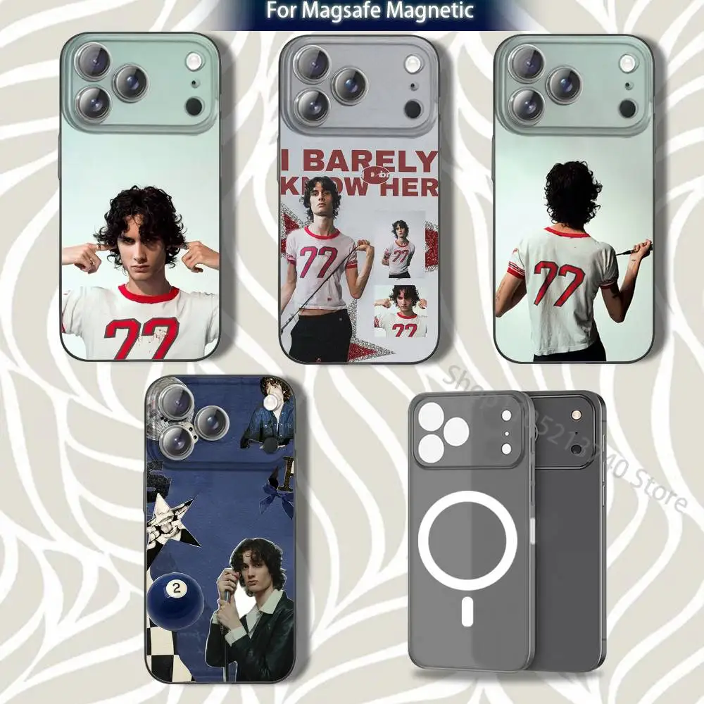 

S-SombrS I Barely KnowS Her Frosted Phone Case For iPhone 17,12,11,14,13,15,16,Plus,Air,Pro,Max,E,Mini for MagSafe Magnetic Grey