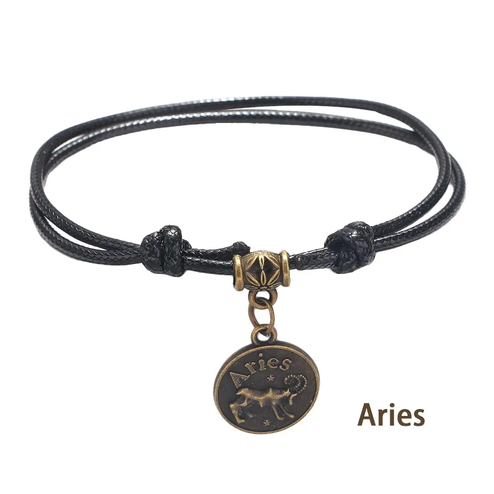 South Japan Personality Bracelet Sandal Fashion Anklet 12 Constellations Foot Jewelry Foot Chain