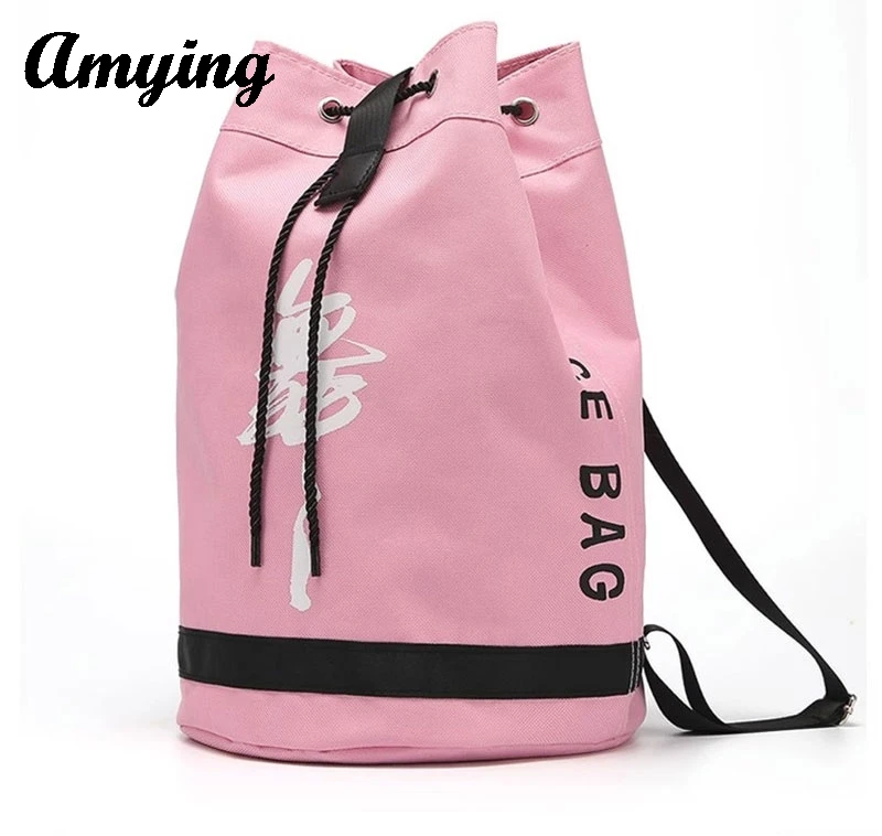 Children's Dance Bag Schoolbag Girls' Latin Dance Bag Kids Waterproof Drawstring Dance Backpack Schoolbag Sports Bags Ballet