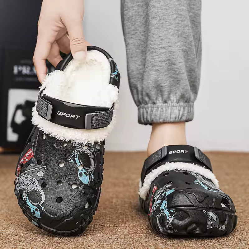 부드러운 미끄럼 방지 슬리퍼 측면 및 밑창 디자인