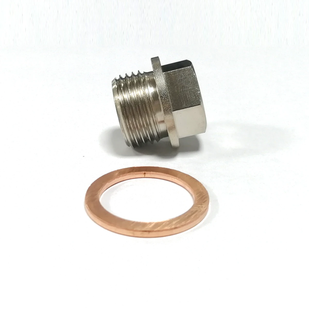 

High Quality Steel Exhaust Temp Sensor Adapter M18x1 5 To 1 8NPT 6 47mm Hole CNC Machined