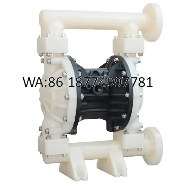 custom for MK Series 1 Inch Air Drive Anti-corrosion Chemical Acid Full Plastic Transfer Double Diaphragm Pump