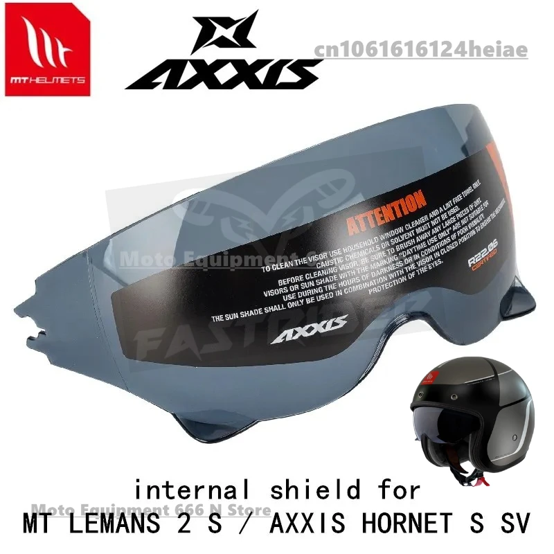

MT Half Helmet Built-in Lens Replacement LEMANS 2 SV Built-in Lenses AXXIS HORNET S SV Lenses Helmet Sunglass Shield