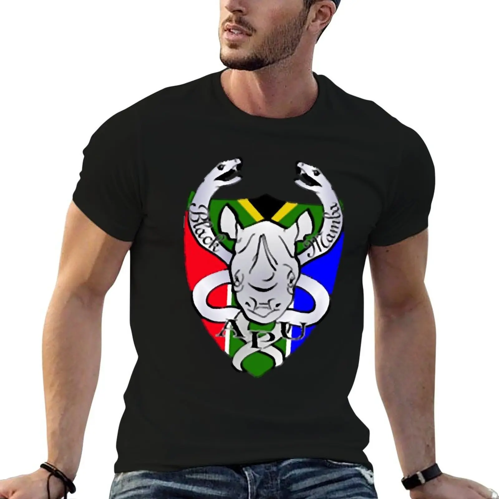 

Black mamba anti poaching unit logo classic t shirt T-Shirt funny t shirts man men t shirt cotton 100% T-Shirt