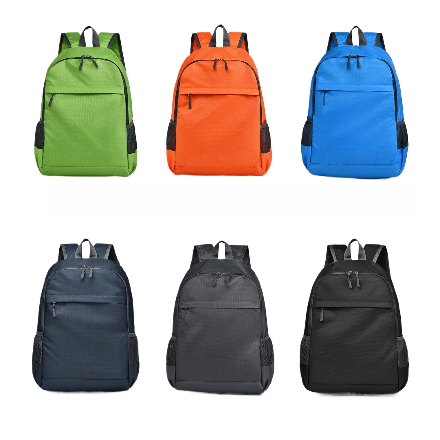 

Polyester lightweight, waterproof, large-capacity business, simple and foldable student schoolbag, sports hiking backpack