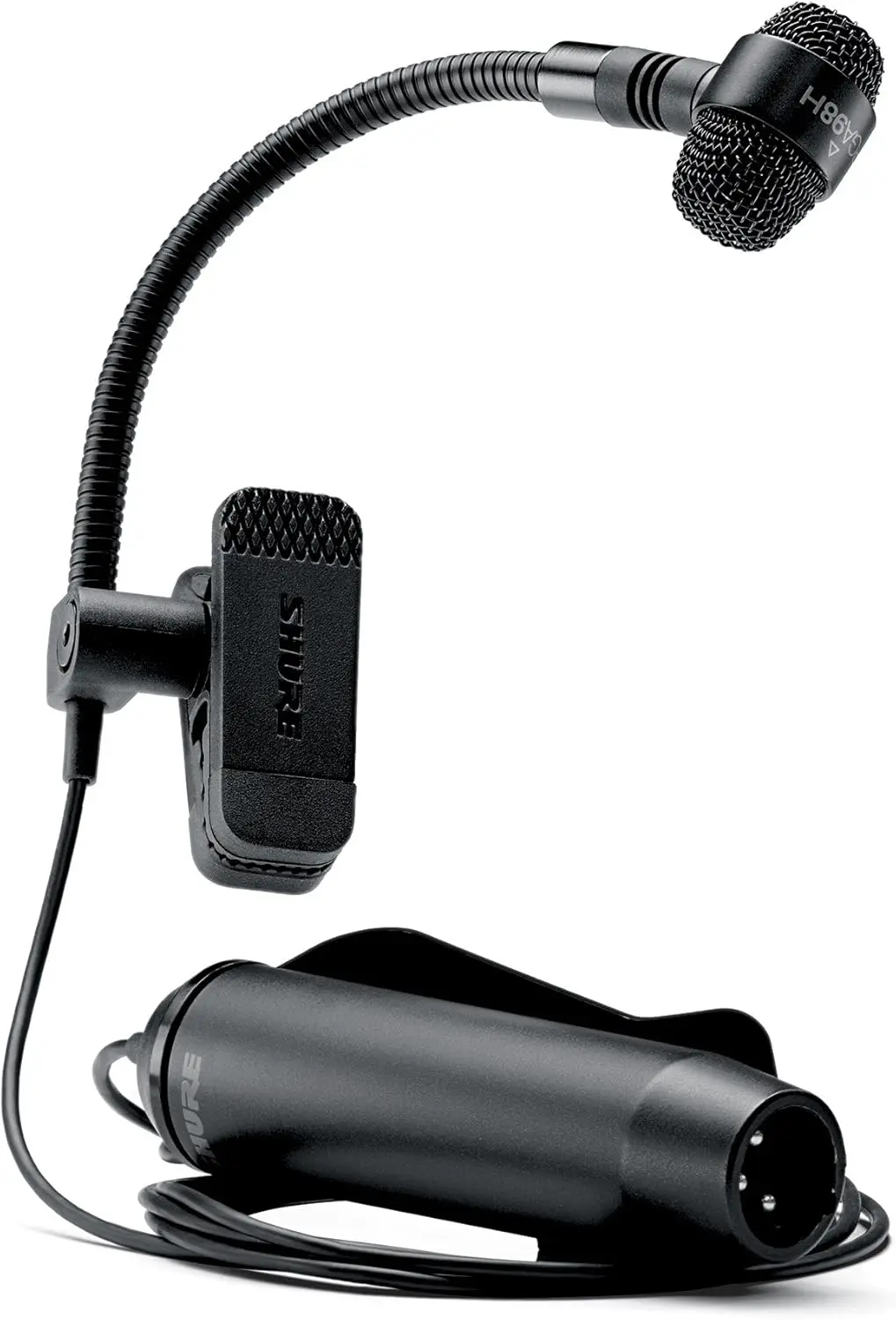 

Condenser Microphone - with Cardioid Pick-up Pattern,Condenser Gooseneck Instrument Microphone with 15' XLR-XLR Cab